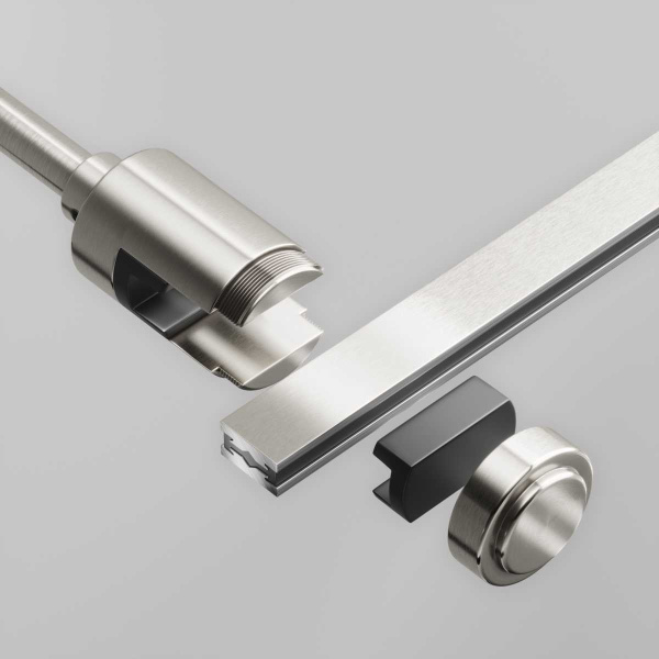 Крепление настенное Wall одинарное удлиненное Maytoni Technical TRA155CW-SL1-PT