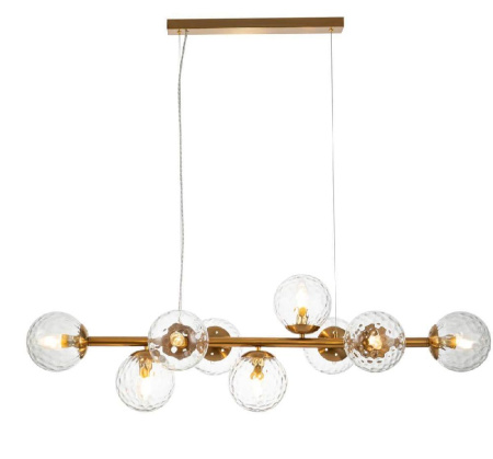Подвесная люстра Indigo Cocoon 11008/9P Brass V000123