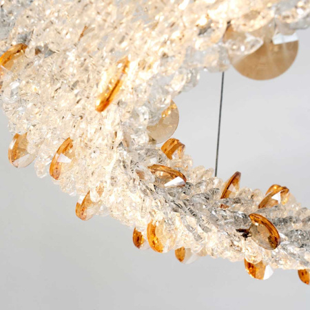 Подвесная светодиодная люстра Modelux Modestyle MS.5006.750 GD