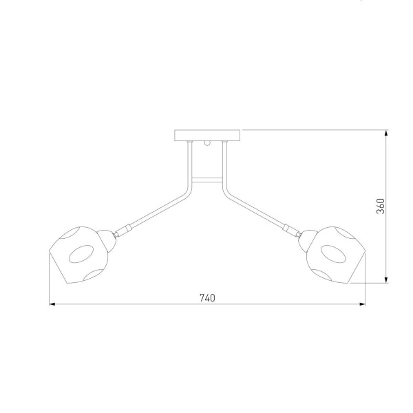 Потолочная люстра Eurosvet Marci 30164/8 хром