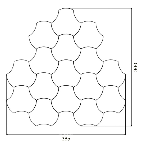 Панно Vele Luce Viva VL8045W03