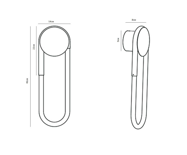 Бра Kink Light Канто 08273,33(4000K)