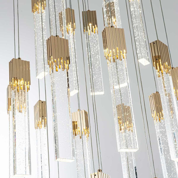 Подвесная светодиодная люстра Modelux ML.88992.26 GD