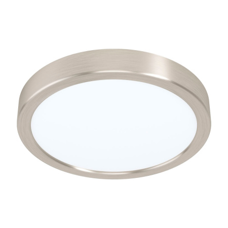 99229 Светодиод. накладной светильник FUEVA 5, 16,5W (LED), Ø210, H28, 2000lm, 4000K, сталь, никель