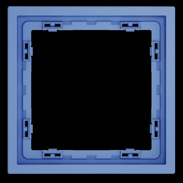 Рамка пластиковая S70 на 1 пост, (деним) Voltum VLS100115