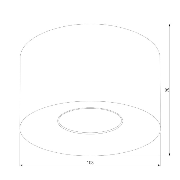 Потолочный светильник TK Lighting 3235 Orion Graphite