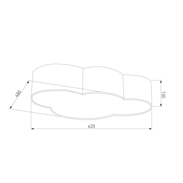 Потолочный светильник TK Lighting 3145 Cloud