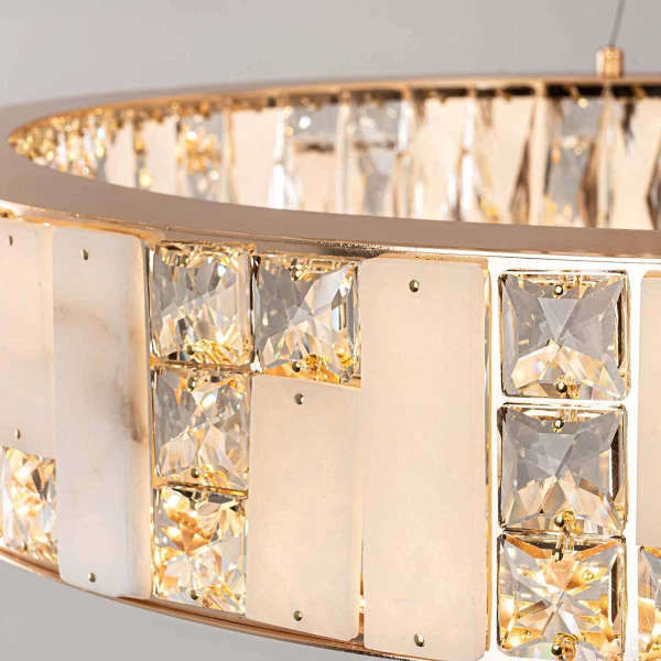 Подвесная светодиодная люстра Modelux Premium ML.6985.800.600P GD