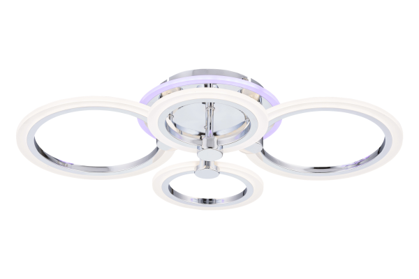Люстра (RL) 58018B/4 CR+RGB (1)