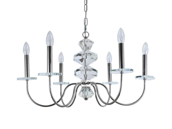 Люстра NEWPORT 3876/С nickel