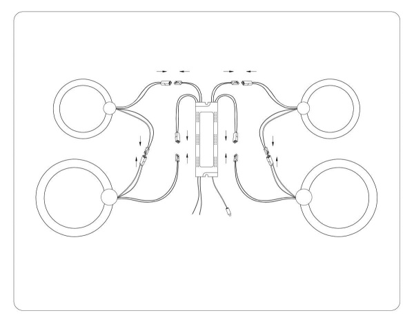 Потолочная светодиодная люстра Ambrella light Acrylica Original FA3811