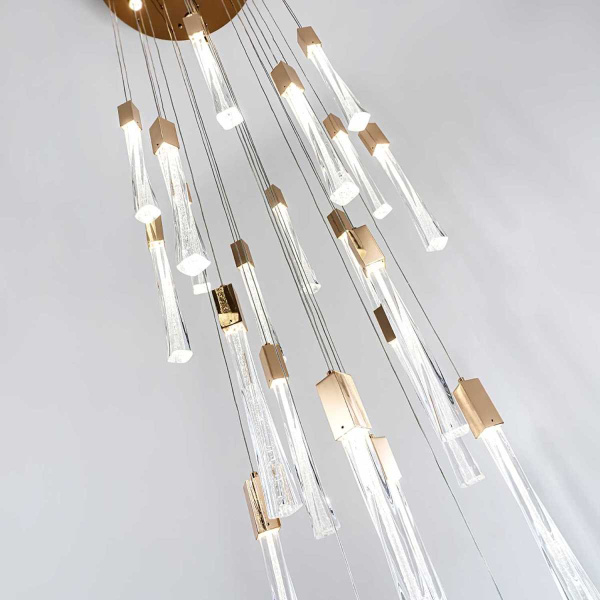 Подвесная светодиодная люстра Modelux ML.89138.25 GD