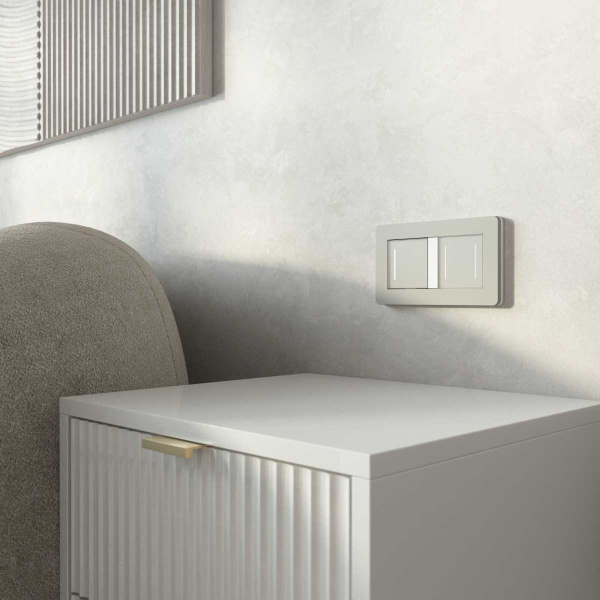 Сенсорный выключатель одноклавишный с подсветкой (дымчатый) W4512014/ a069762