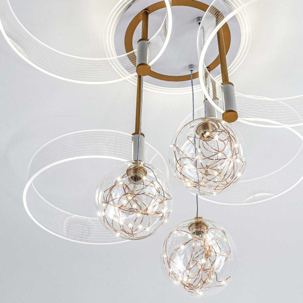 Потолочный cветильник LED4U L1040-750 WT