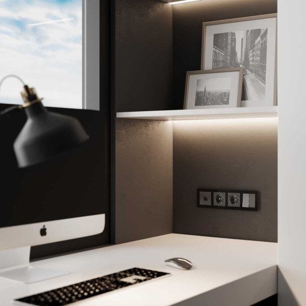 Розетка Ethernet Werkel RJ-45 W1181044 4690389197543