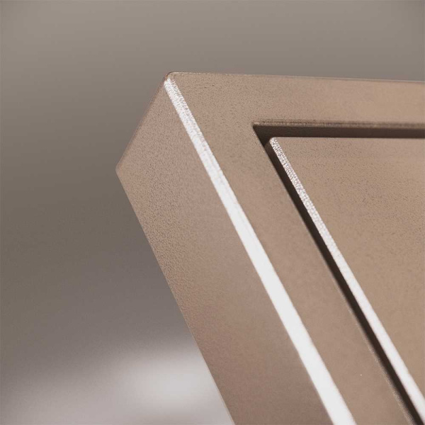 Клавиша для выключателя/переключателя одноклавишного, S70 Metal (платина) Voltum VLSM000110