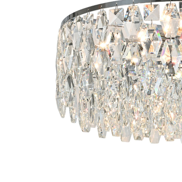 Подвесная люстра Escada Luxora 140018/10P Chrome ES0000085
