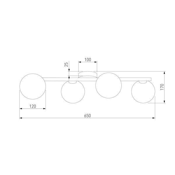 Потолочная люстра TK Lighting 5769 Estera Wood