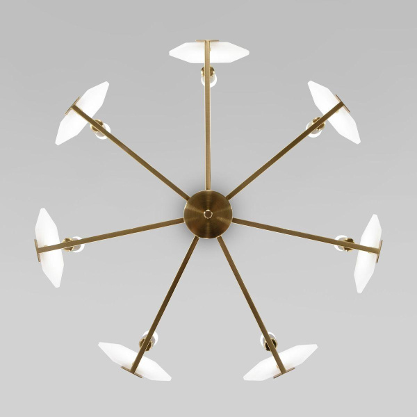 Потолочная люстра Eurosvet Marble 60158/7 латунь