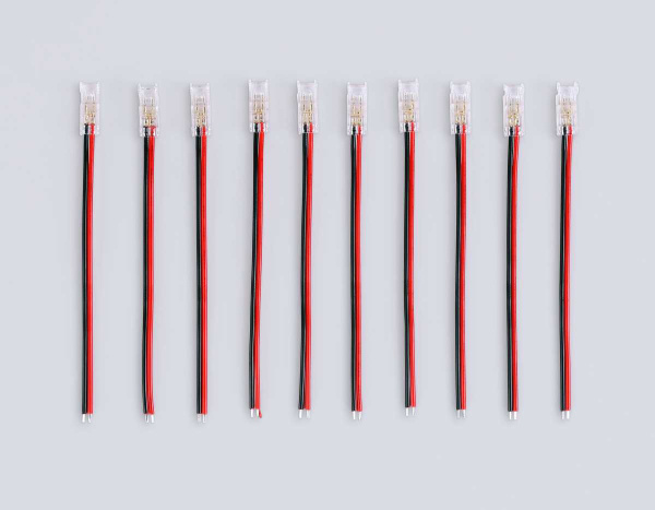 Соединитель гибкий односторонний AMBRELLA LIGHT ILLUMINATION COB 12/24V для лент 5mm (2 конт.) (10шт. в комплекте) GS7373