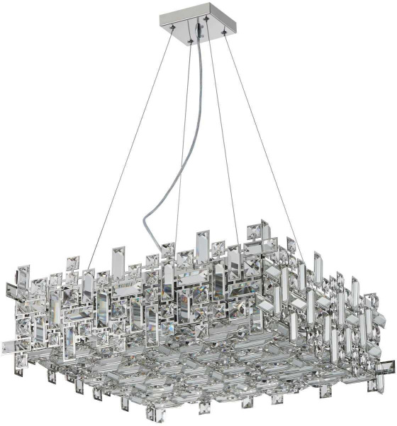 Люстра подвесная хрустальная 2171/09/10P Stilfort, серия Tetrix