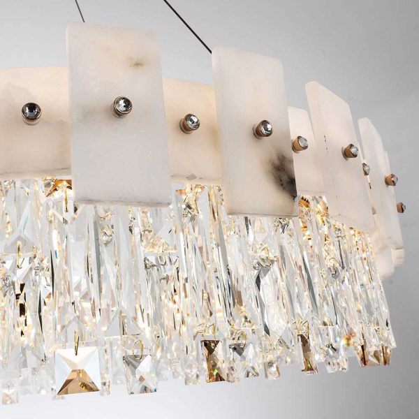 Подвесная светодиодная люстра Modelux Premium ML.6980.800P GD