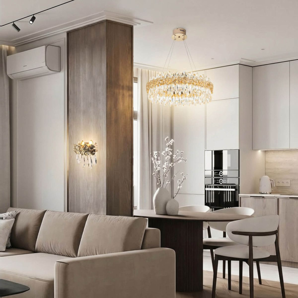 Подвесная люстра Modelux ML.9888.600 GD