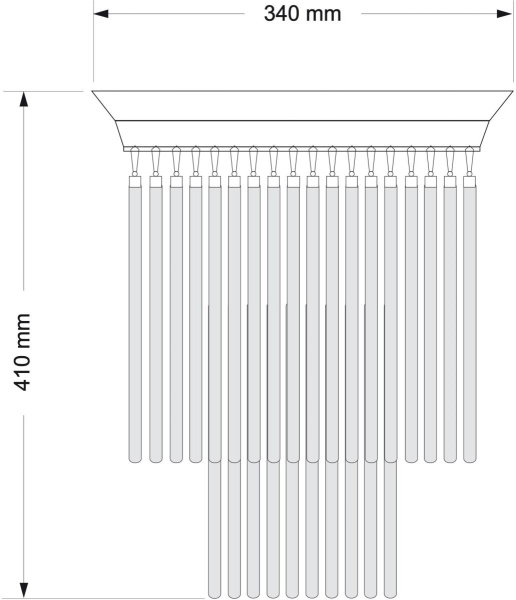 Потолочная люстра KUTEK FIORE FIO-PLM-4(N)