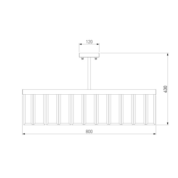 Потолочная люстра Bogates Eclipse 357/8 Smart