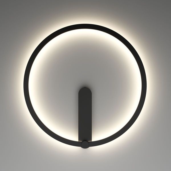 Настенный светодиодный светильник Denkirs Round DK5035-BK