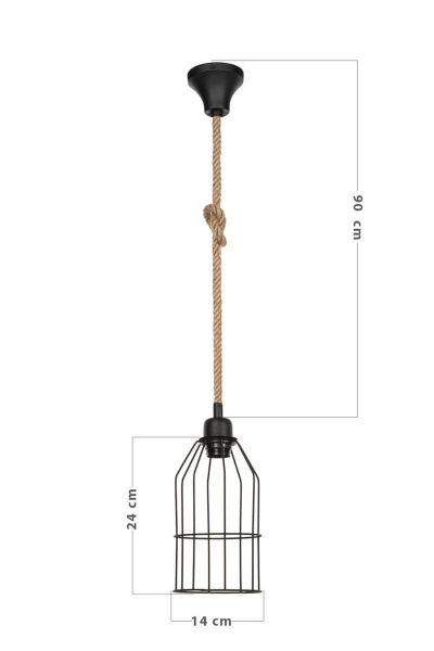 Подвесной светильник Toplight Alfreda TL1601H-01BK