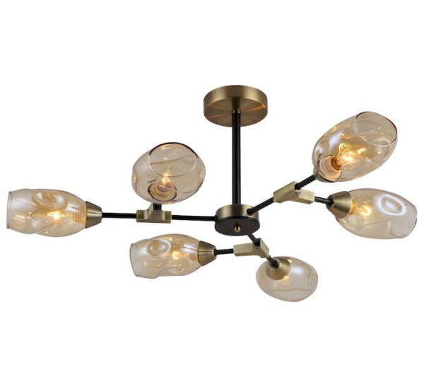 Люстра 74327/6 BRONZE+BLACK (1)