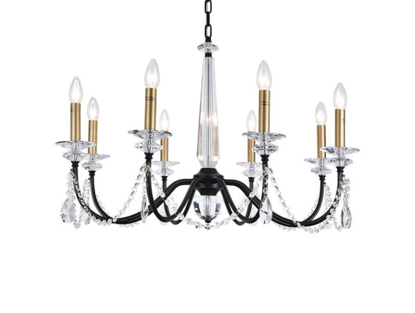 Подвесная люстра Newport 3978/C black+brass М0071829