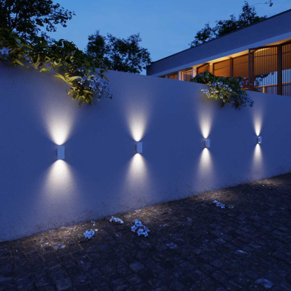 Уличный настенный светодиодный светильник Elektrostandard Mini Light 35154/D белый a060884