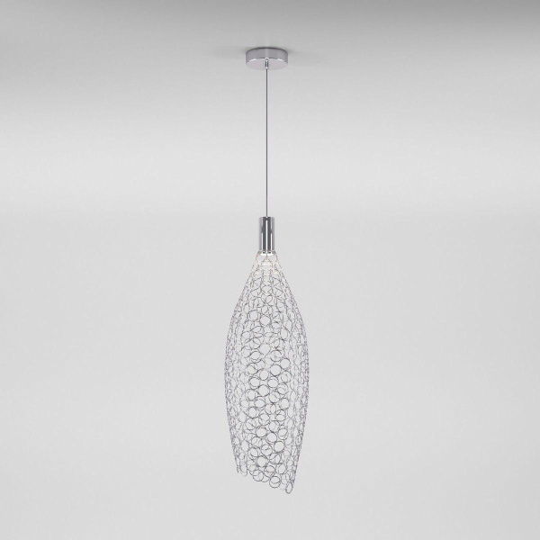 Подвесной светодиодный светильник Eurosvet Ruche 90352/1 хром