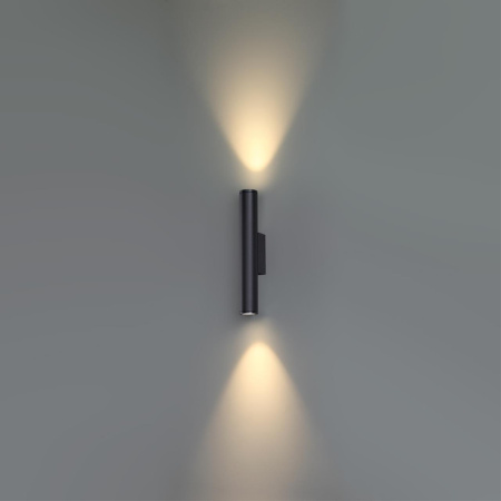 Уличный настенный светодиодный светильник Odeon Light Nature Tubus 