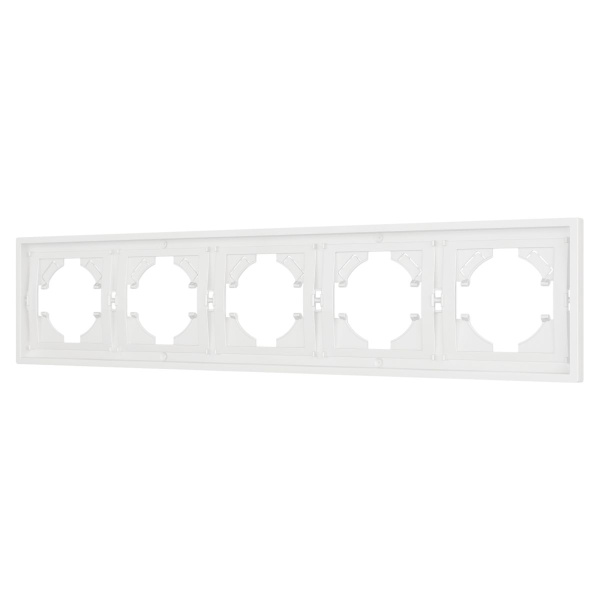 Рамка пластиковая FRM-TENDO-SFPL-5-WH Arlight 054660
