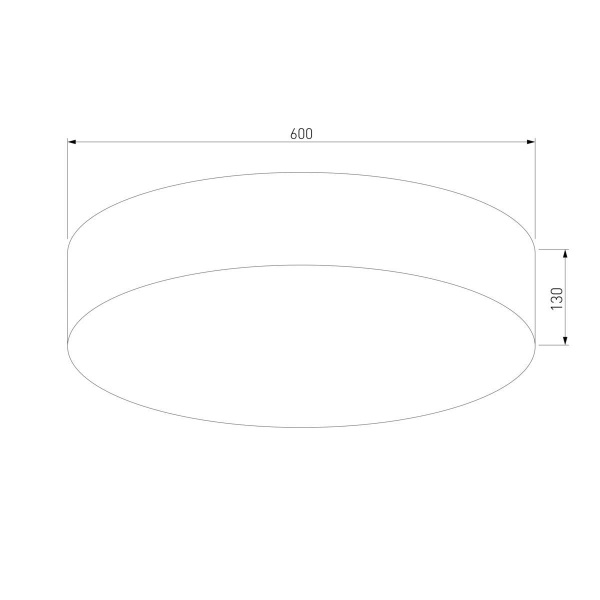 Потолочный светильник TK Lighting 1581 Rondo White
