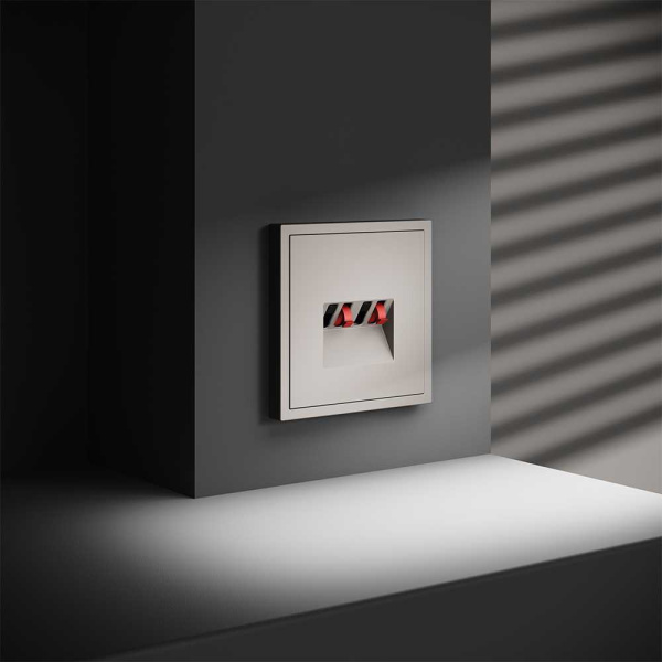 Розетка акустическая встраиваемая Voltum S70 4-местная, (кашемир) VLS060303