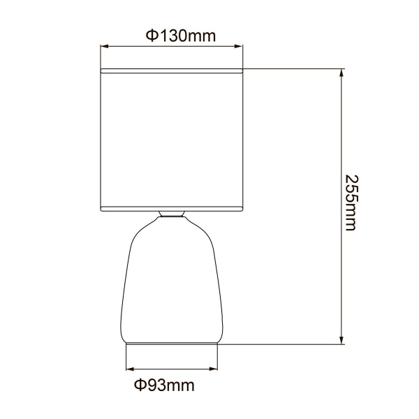 Настольная лампа Uniel UML-B305 E14 Pink UL-00012421