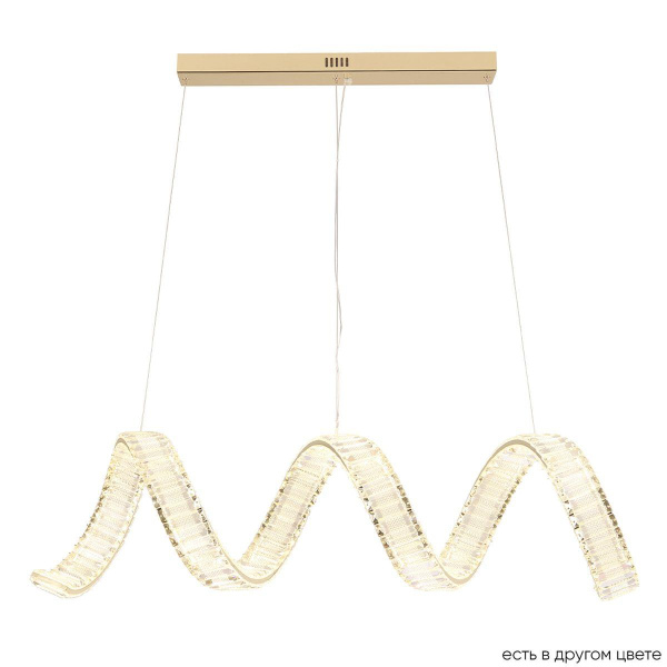 Подвесной светодиодный светильник Crystal Lux Musika SP100W Led L1200 Gold