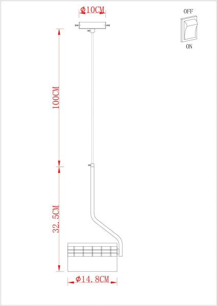 Подвесной светодиодный светильник Arte Lamp Mosaic A2094SP-1BK