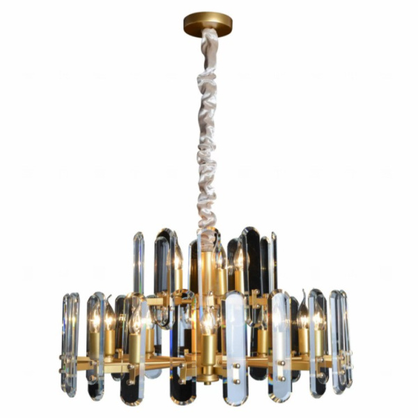 Люстра Veneto Luce 8672A/10+5A BRS CP+CL (1)