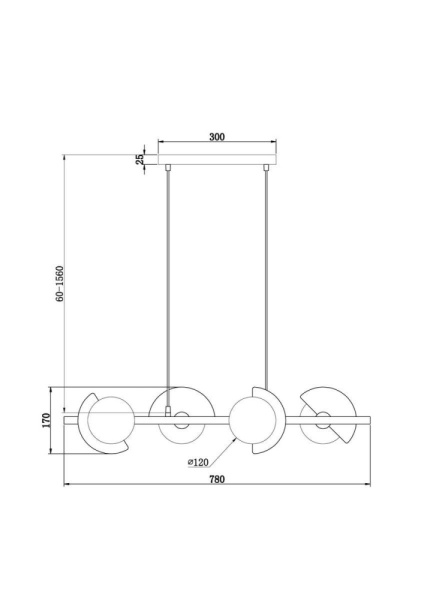 FR5391PL-04CFL Подвесной светильник