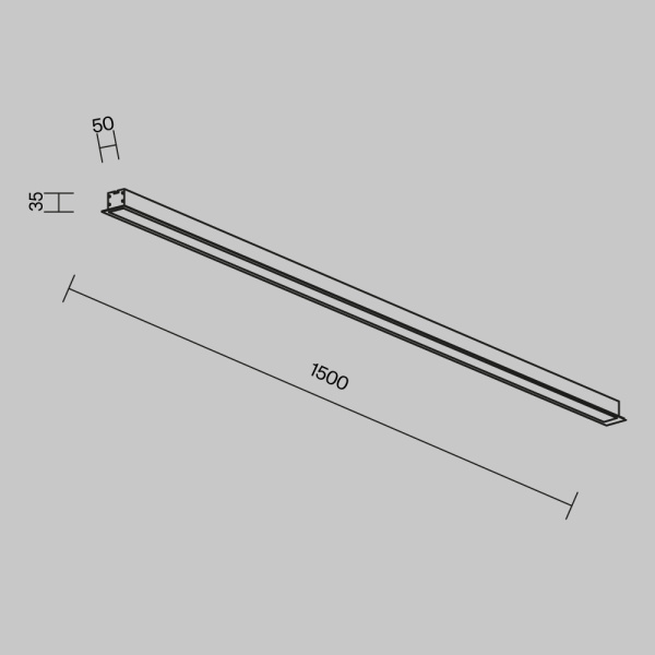 Линейный светильник Maytoni Technical LL313005