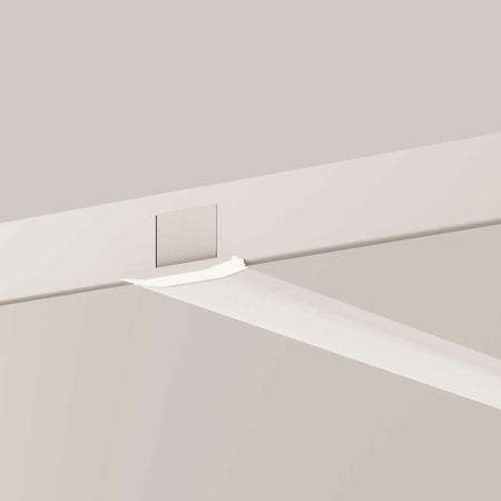 Алюминиевый профиль скрытого монтажа 16x8 (Серебро, 2 м), ALM-0808-S-2M Maytoni Led Strip 636021