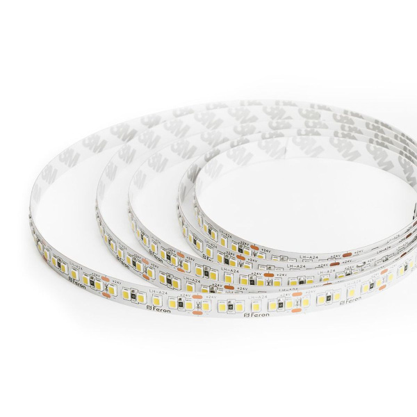 Светодиодная лента Feron 16W/m 180LED/m 2835SMD 6000К 30M LS502 53091