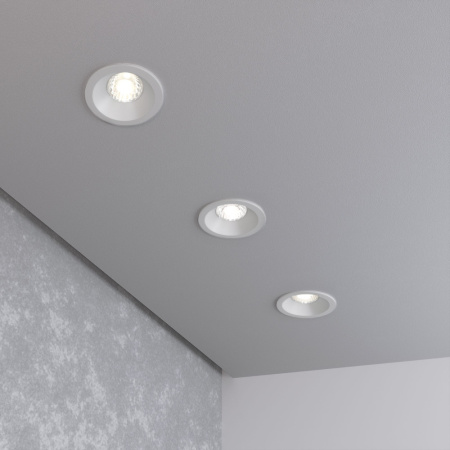 15266/LED 7W 4200K WH белый Светильник встраиваемый