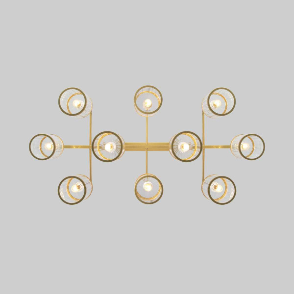 Потолочная люстра Eurosvet 60144/10 золото
