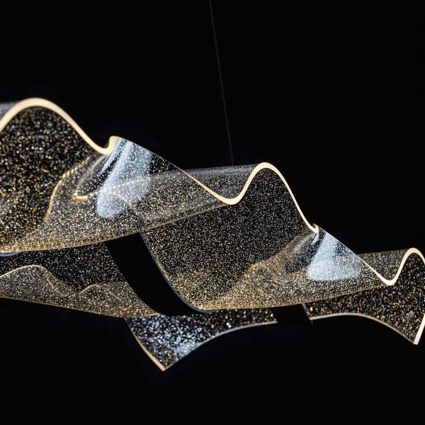 Подвесная светодиодная люстра Modelux Modestyle MS.8046.1000 BK